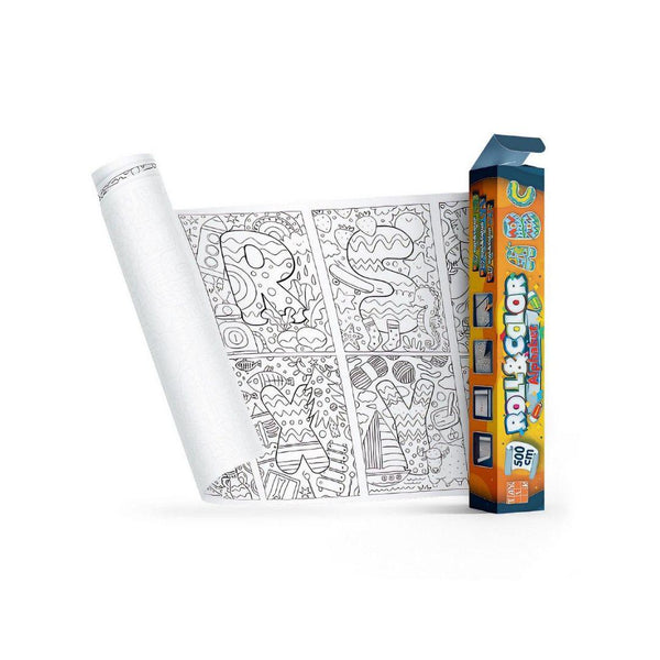 5m MEGA omalovánky v roli - ROLL & COLOR