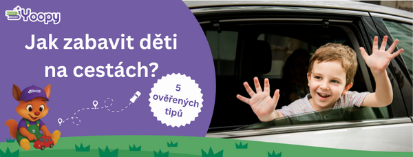 Jak zabavit děti na cestách – 5 ověřených tipů