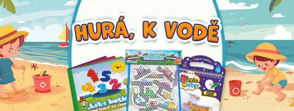 5 skvělých věcí k vodě: Jak zabavit dítě na pláži nebo v hotelovém bazénu