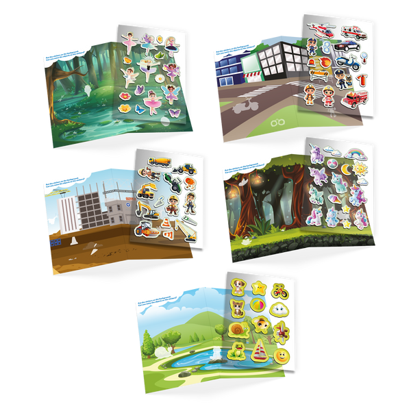 Svítící 3D nálepky