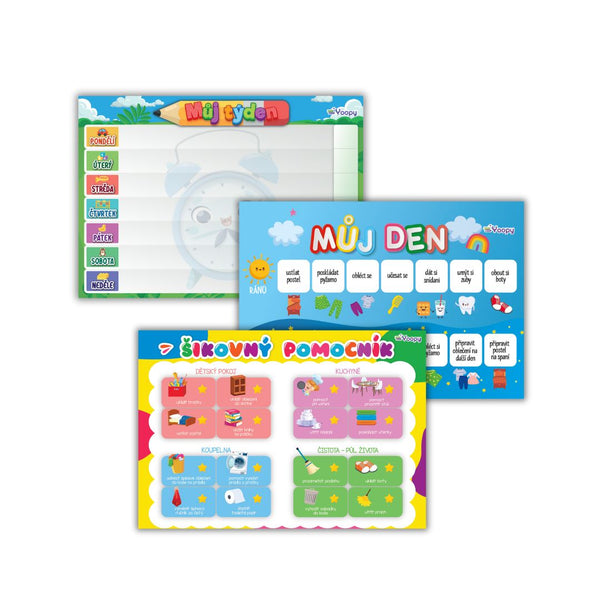 Denní magnetický organizér