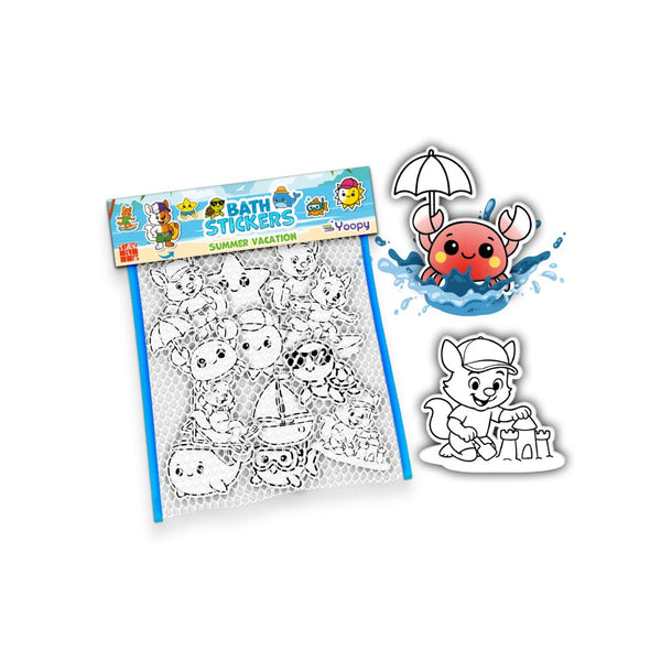 Nálepky do vany: Ponoř a zabarvi