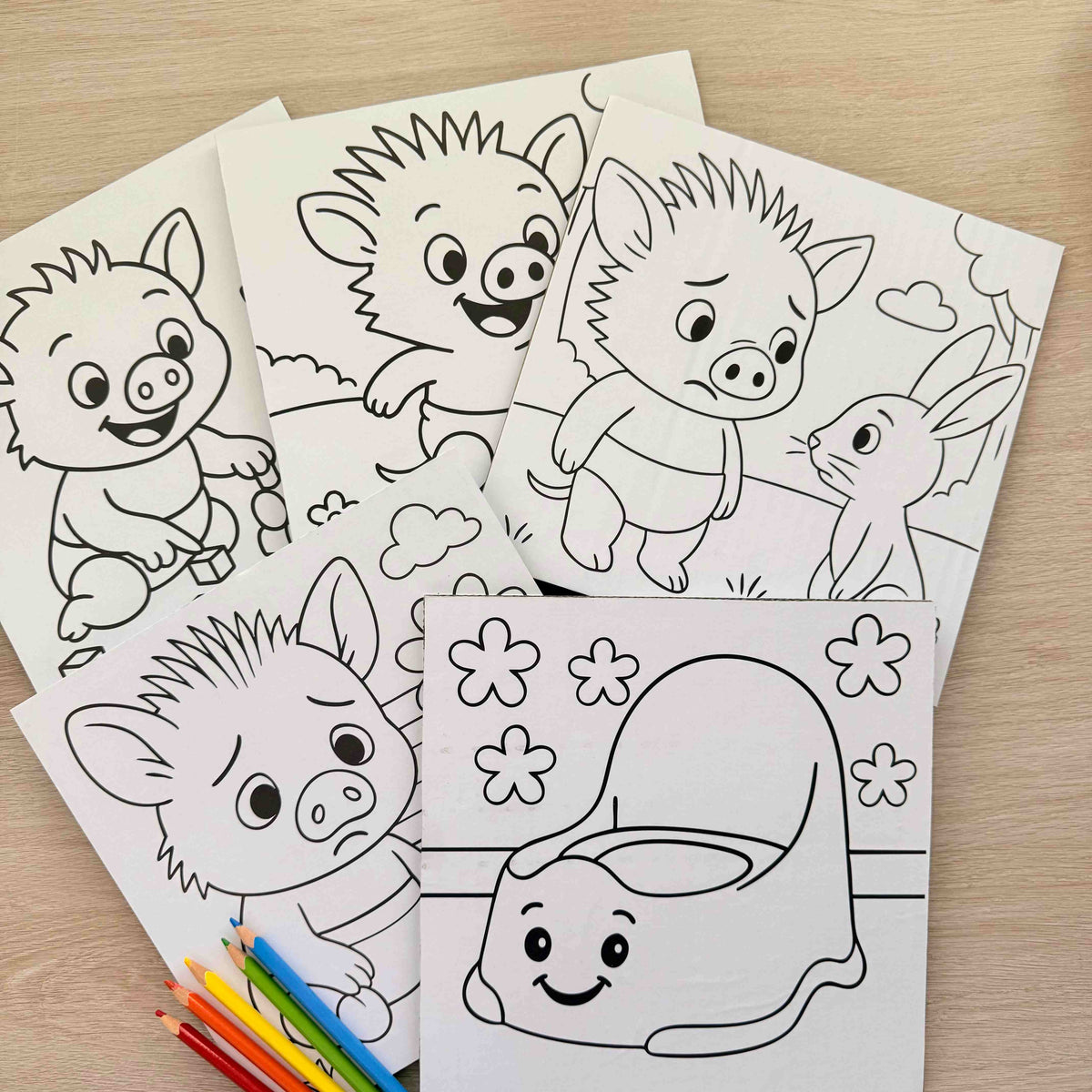Jak se divočáček rozloučil s plenkou