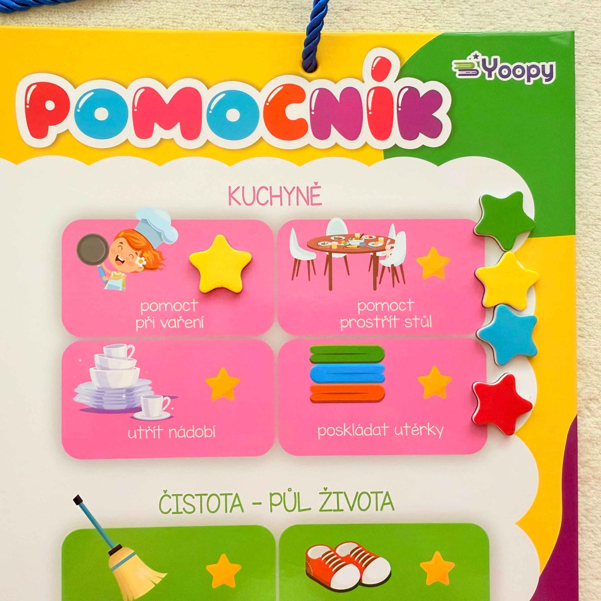 Denní magnetický organizér